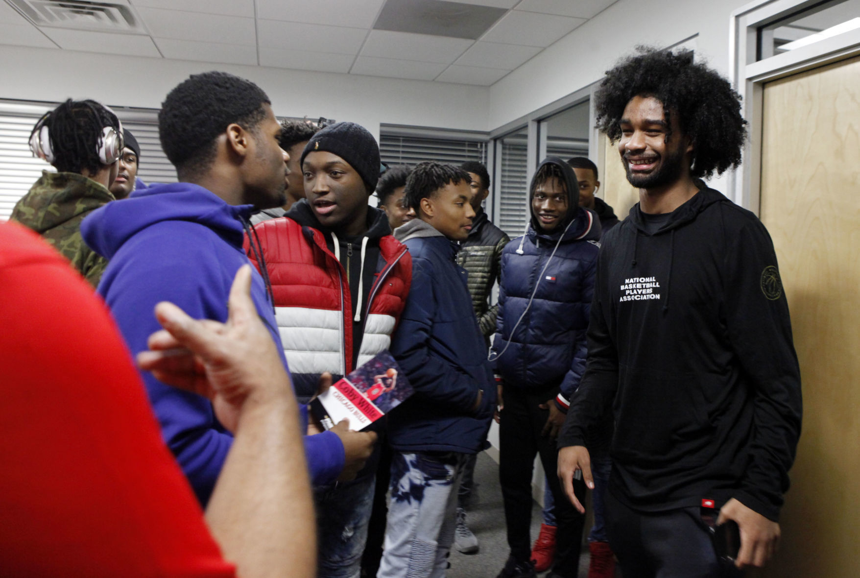 Coby White visits Phillips Chevrolet of Lansing